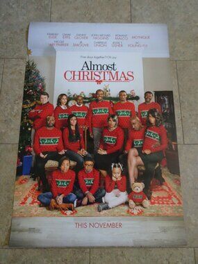 Almost Christmas - Movie Poster with Danny Glover, Kimberly Elise & Mo'Nique